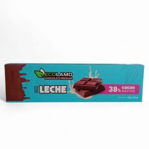 Barra de chocolate con leche 25g